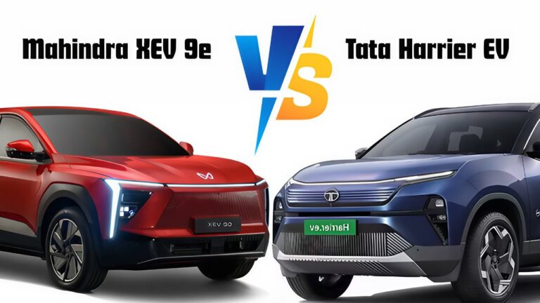 Mahindra XEV 9e vs. Tata Harrier EV