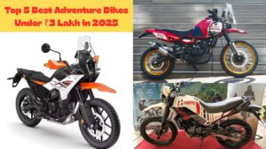 Best Adventure Bikes Under ₹3 Lakh in 2025